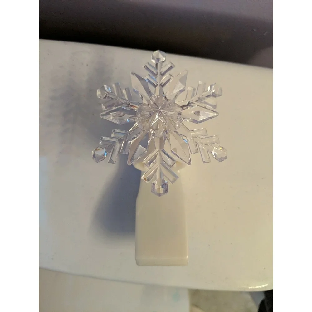 bath and body works wallfower plug diffuser night‎ light up snowflake